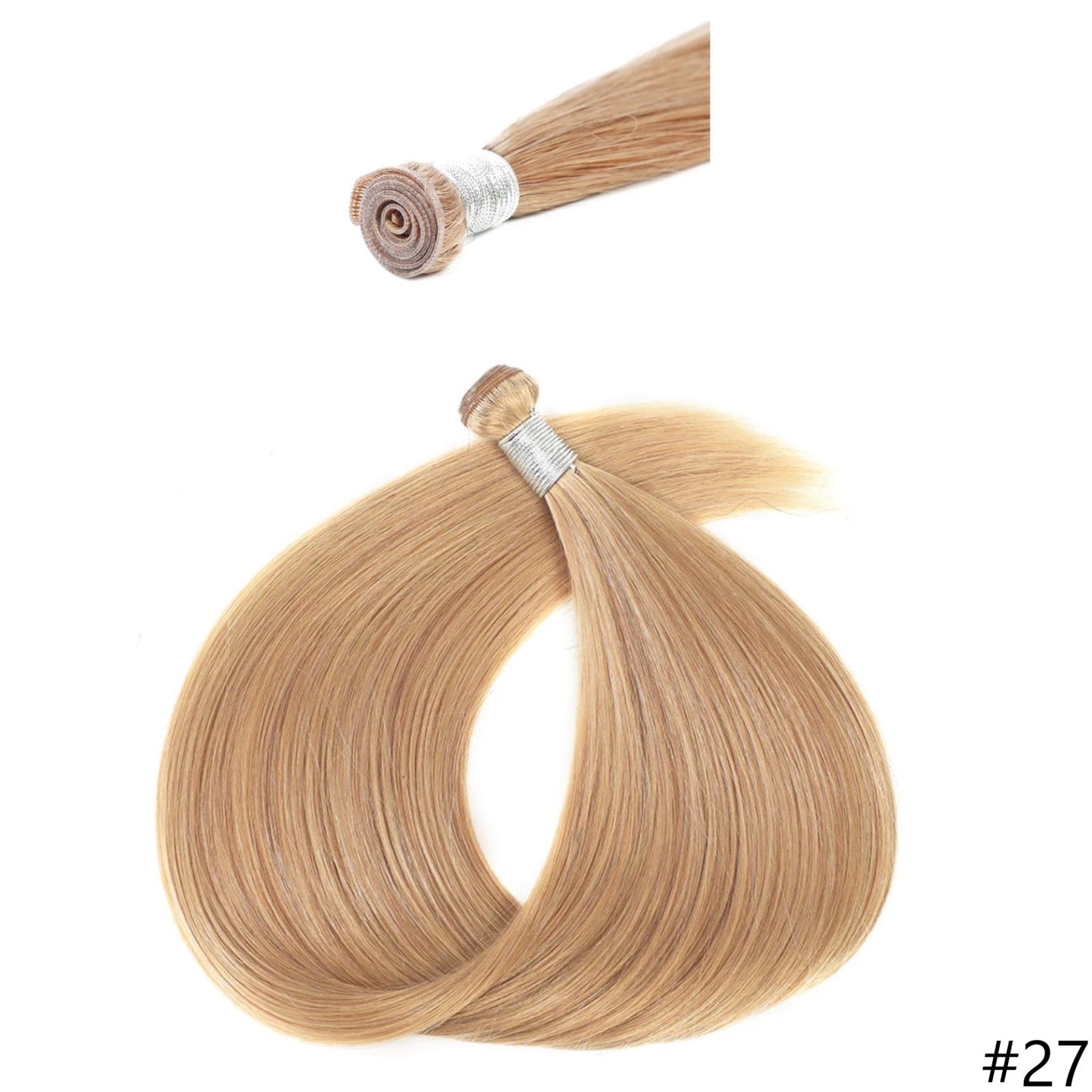 Τρέσα μέτρου Genius Weft με αόρατη ραφή 100% Φυσική τρίχα ανθρώπινη Remy