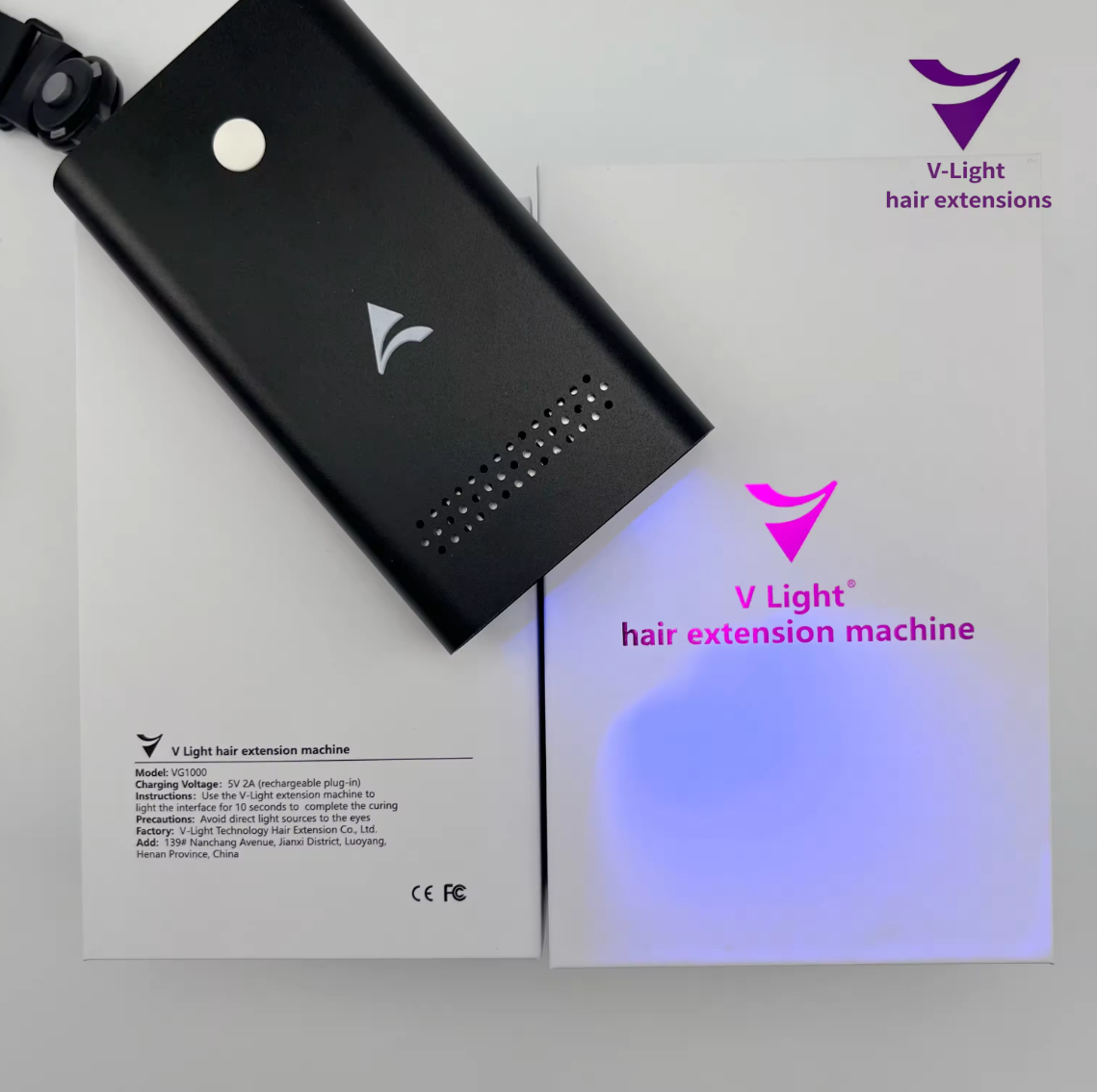 ΔΩΡΟ 2 κόλλες V-Light Hair Extension Kit