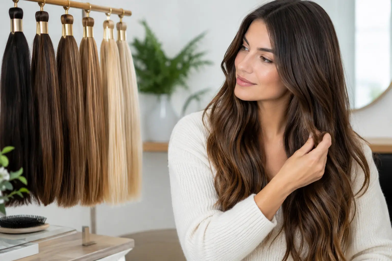 Πώς επιλέγεις μήκος extensions για φυσικό look