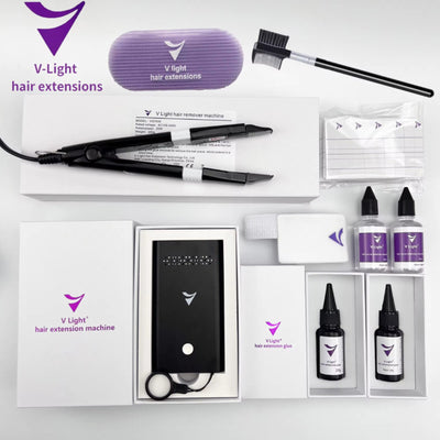 ΔΩΡΟ 2 κόλλες V-Light Hair Extension Kit